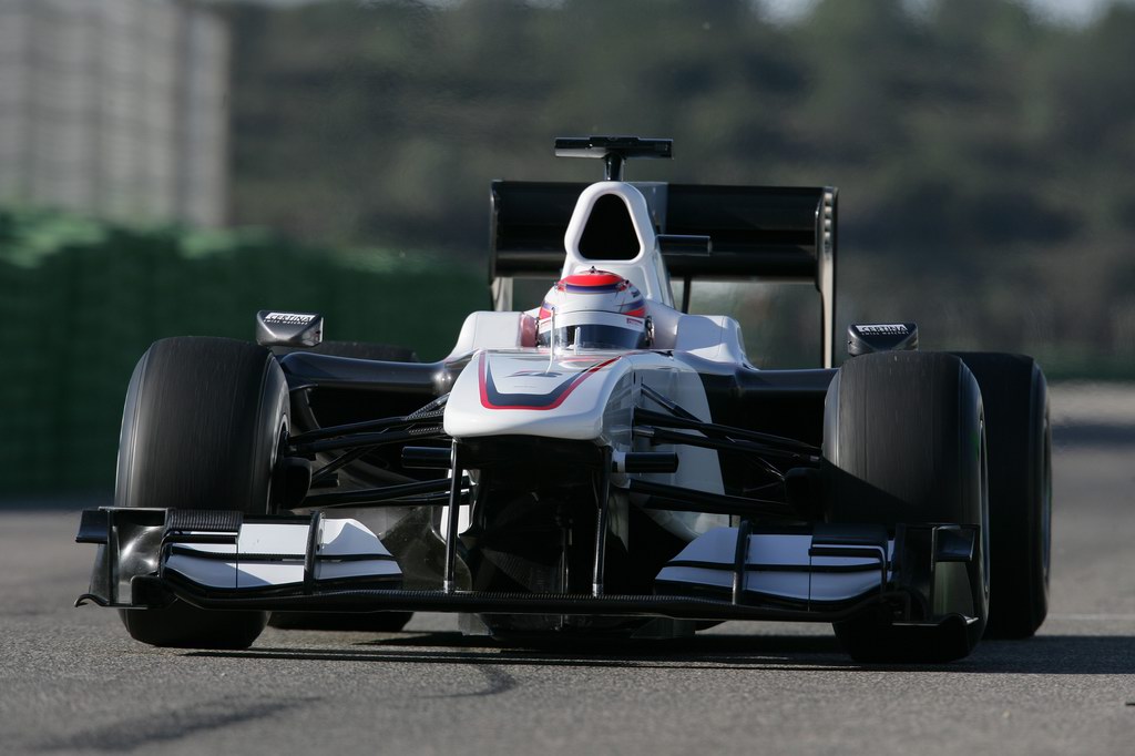 Test Valencia primi km, Kamui Kobayashi, BMW Sauber C29